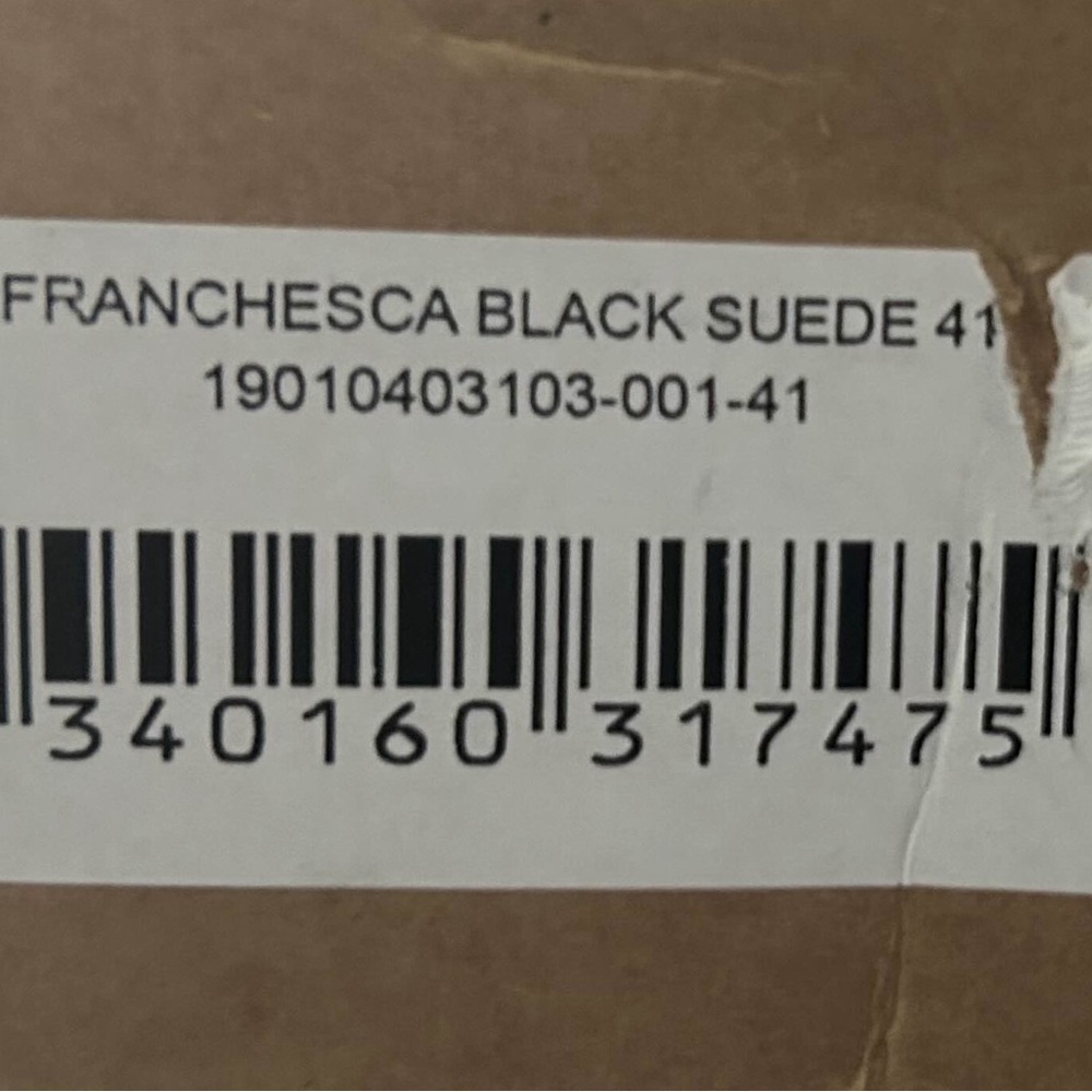 Flattered • Franchesca Suede Pumps • Black • EU 41 / Women’s 10.5 (2.55” Heel) - Picture 6 of 7